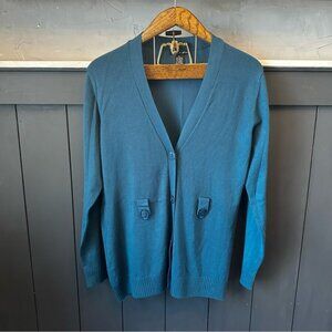 Audrey & Grace Blue Cardigan Size XL‎